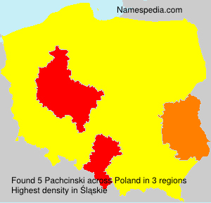 Surname Pachcinski in Poland Surname Pachcinski in Poland