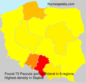 Surname Paczula in Poland Surname Paczula in Poland