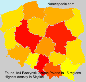 Surname Paczynski in Poland Surname Paczynski in Poland