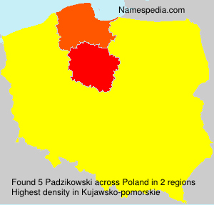 Surname Padzikowski in Poland Surname Padzikowski in Poland