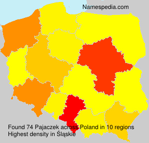 Surname Pajaczek in Poland Surname Pajaczek in Poland