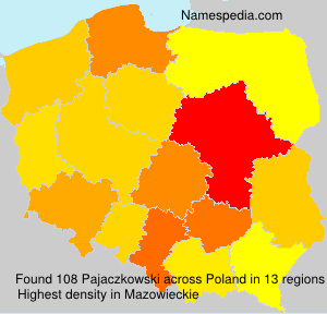 Surname Pajaczkowski in Poland Surname Pajaczkowski in Poland