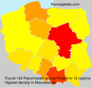 Surname Paluchowski in Poland Surname Paluchowski in Poland