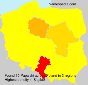 Surname Papalski in Poland Surname Papalski in Poland