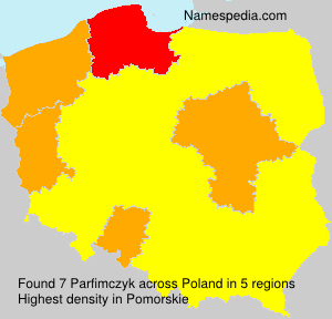 Surname Parfimczyk in Poland Surname Parfimczyk in Poland