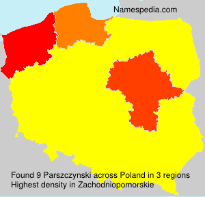 Surname Parszczynski in Poland Surname Parszczynski in Poland