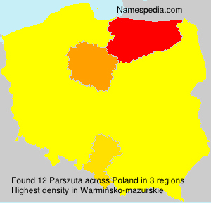 Surname Parszuta in Poland Surname Parszuta in Poland