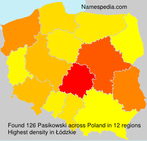 Surname Pasikowski in Poland Surname Pasikowski in Poland