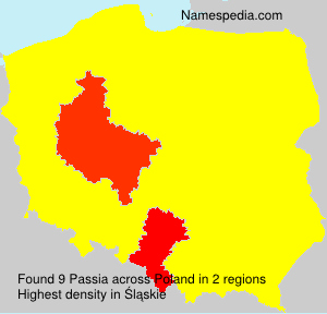 Surname Passia in Poland Surname Passia in Poland