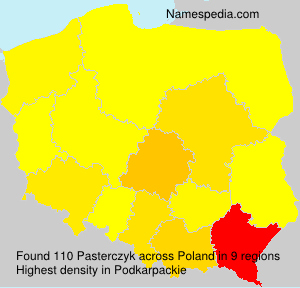 Surname Pasterczyk in Poland Surname Pasterczyk in Poland