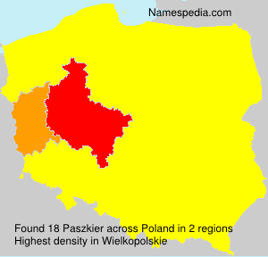 Surname Paszkier in Poland Surname Paszkier in Poland