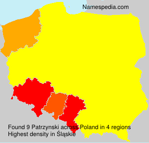 Surname Patrzynski in Poland Surname Patrzynski in Poland