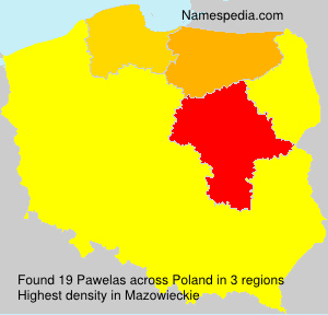 Surname Pawelas in Poland Surname Pawelas in Poland