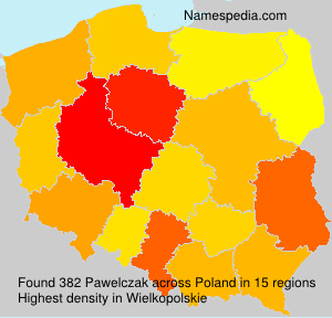 Surname Pawelczak in Poland Surname Pawelczak in Poland