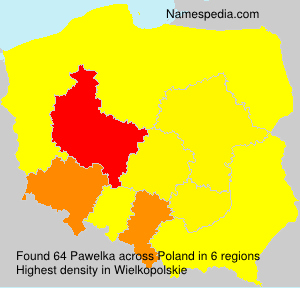 Surname Pawelka in Poland Surname Pawelka in Poland