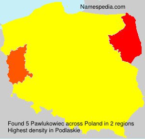 Surname Pawlukowiec in Poland Surname Pawlukowiec in Poland