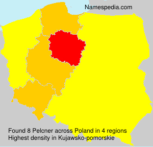 Surname Pelcner in Poland Surname Pelcner in Poland