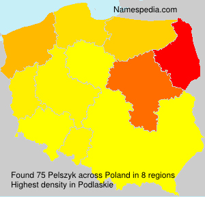 Surname Pelszyk in Poland Surname Pelszyk in Poland