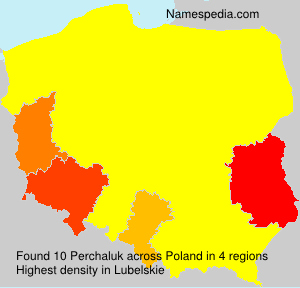 Surname Perchaluk in Poland Surname Perchaluk in Poland