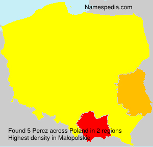 Surname Percz in Poland Surname Percz in Poland