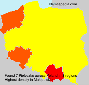 Surname Pieleszko in Poland Surname Pieleszko in Poland