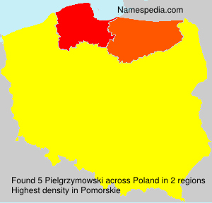 Surname Pielgrzymowski in Poland Surname Pielgrzymowski in Poland