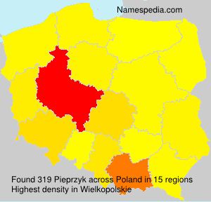 Surname Pieprzyk in Poland Surname Pieprzyk in Poland