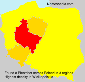 Surname Pierzchot in Poland Surname Pierzchot in Poland