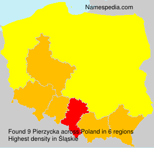 Surname Pierzycka in Poland Surname Pierzycka in Poland