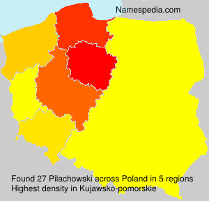 Surname Pilachowski in Poland Surname Pilachowski in Poland