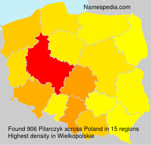 Surname Pilarczyk in Poland Surname Pilarczyk in Poland