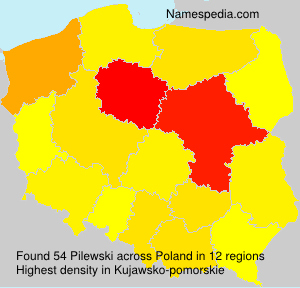 Surname Pilewski in Poland Surname Pilewski in Poland