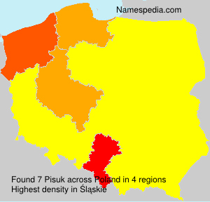 Surname Pisuk in Poland Surname Pisuk in Poland
