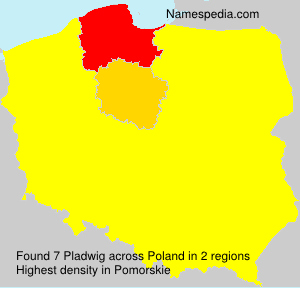 Surname Pladwig in Poland Surname Pladwig in Poland