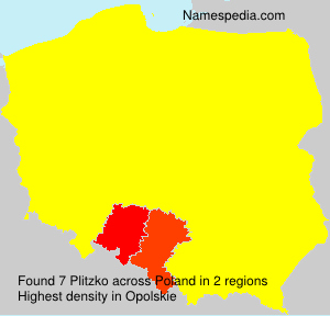 Surname Plitzko in Poland Surname Plitzko in Poland