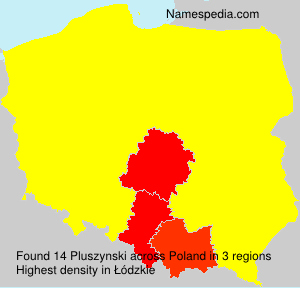 Surname Pluszynski in Poland Surname Pluszynski in Poland