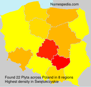 Surname Plyta in Poland Surname Plyta in Poland