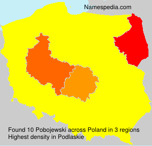 Surname Pobojewski in Poland Surname Pobojewski in Poland