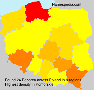 Surname Poborca in Poland Surname Poborca in Poland