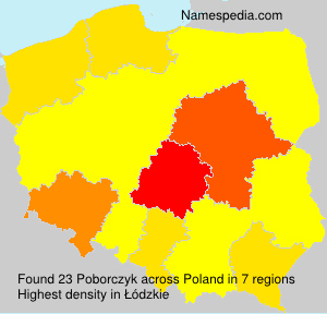 Surname Poborczyk in Poland Surname Poborczyk in Poland
