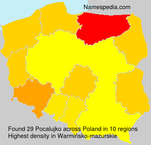 Surname Pocalujko in Poland Surname Pocalujko in Poland