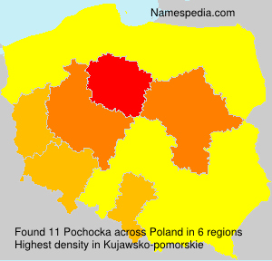 Surname Pochocka in Poland Surname Pochocka in Poland