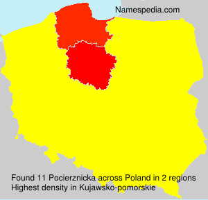 Surname Pocierznicka in Poland Surname Pocierznicka in Poland
