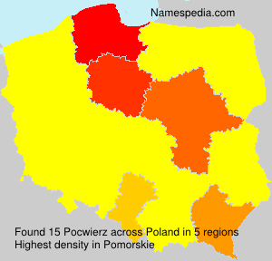 Surname Pocwierz in Poland Surname Pocwierz in Poland