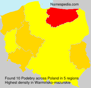 Surname Podebry in Poland Surname Podebry in Poland