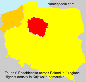 Surname Podobienska in Poland Surname Podobienska in Poland