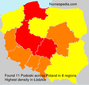 Surname Podoski in Poland Surname Podoski in Poland