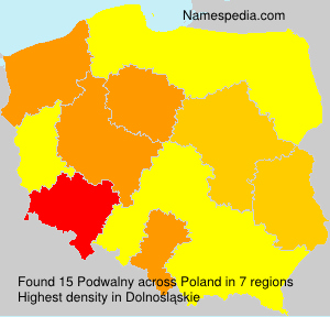Surname Podwalny in Poland Surname Podwalny in Poland