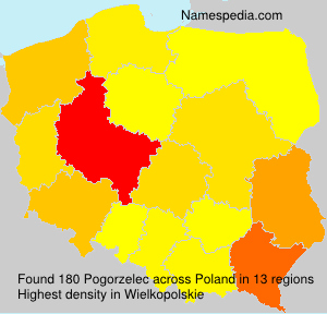 Surname Pogorzelec in Poland Surname Pogorzelec in Poland