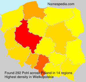 Surname Pohl in Poland Surname Pohl in Poland